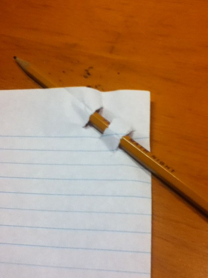 Super Simple Pencil Holding Device