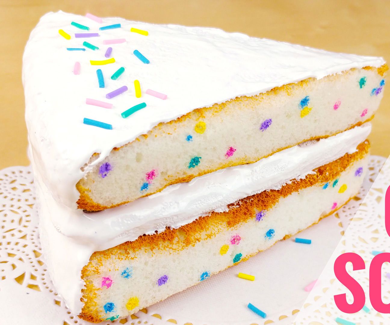 ?Homemade Funfetti Cake Squishy-DIY Squishy Tutorial+Giveaway!!!