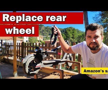 How to Replace Rear Wheel's Tube on Xiaomi Electric Scooter M365