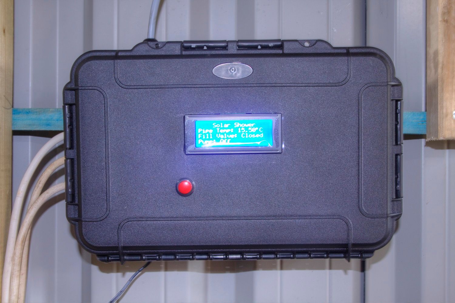 Automated Solar Hot Water Power Shower Using Black Plastic Pipes : 18 ...