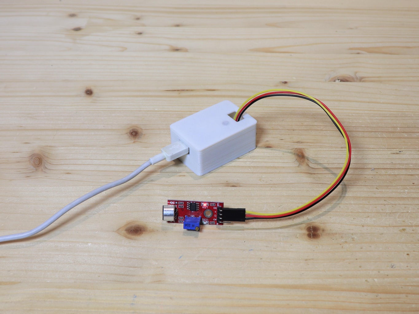 Make Your Doorbell Smart With an ESP8266 : 7 Steps (with Pictures ... Circuit Diagram