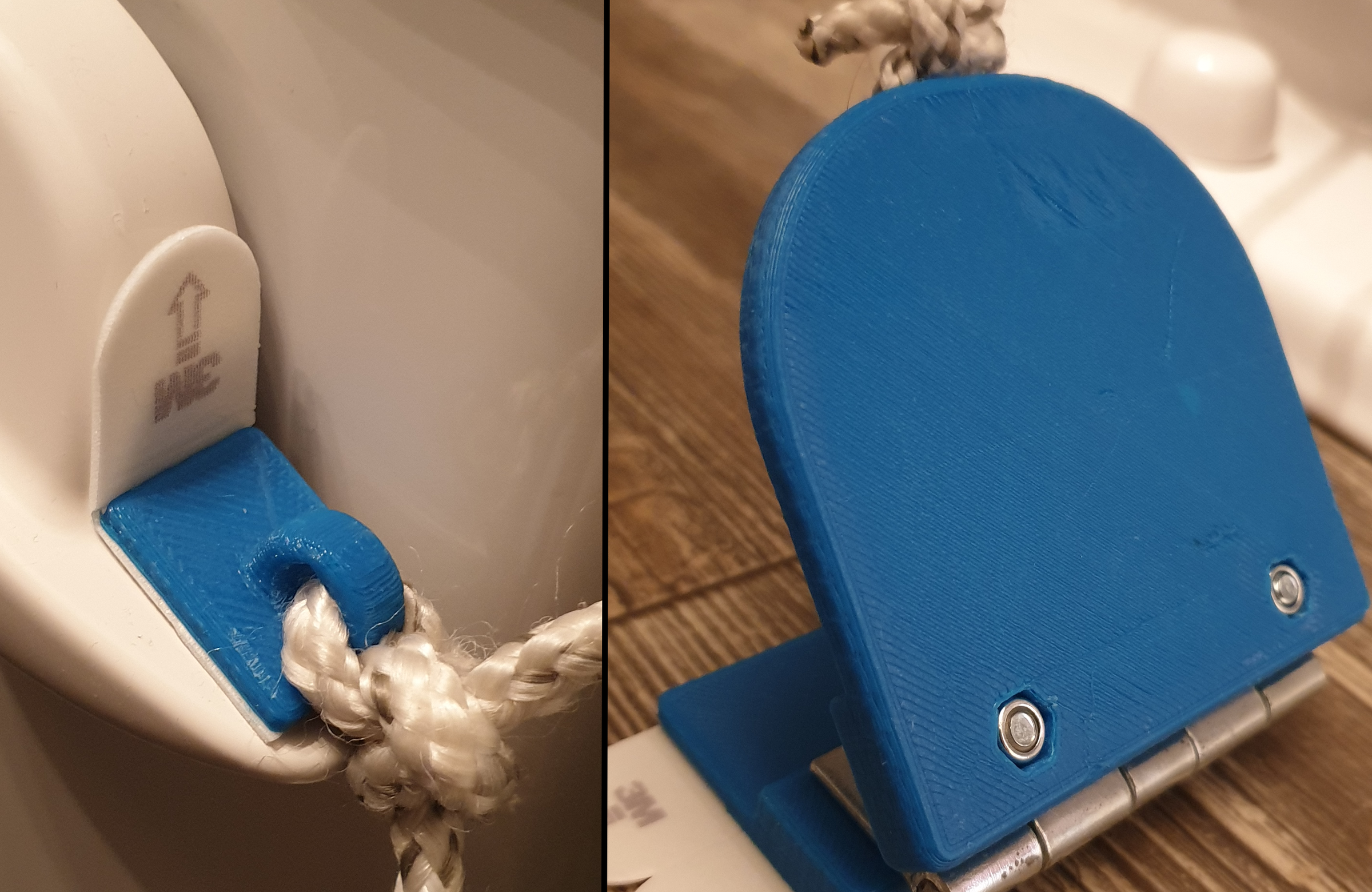 Handsfree Toilet Flush Foot Pedal 4 Steps Instructables