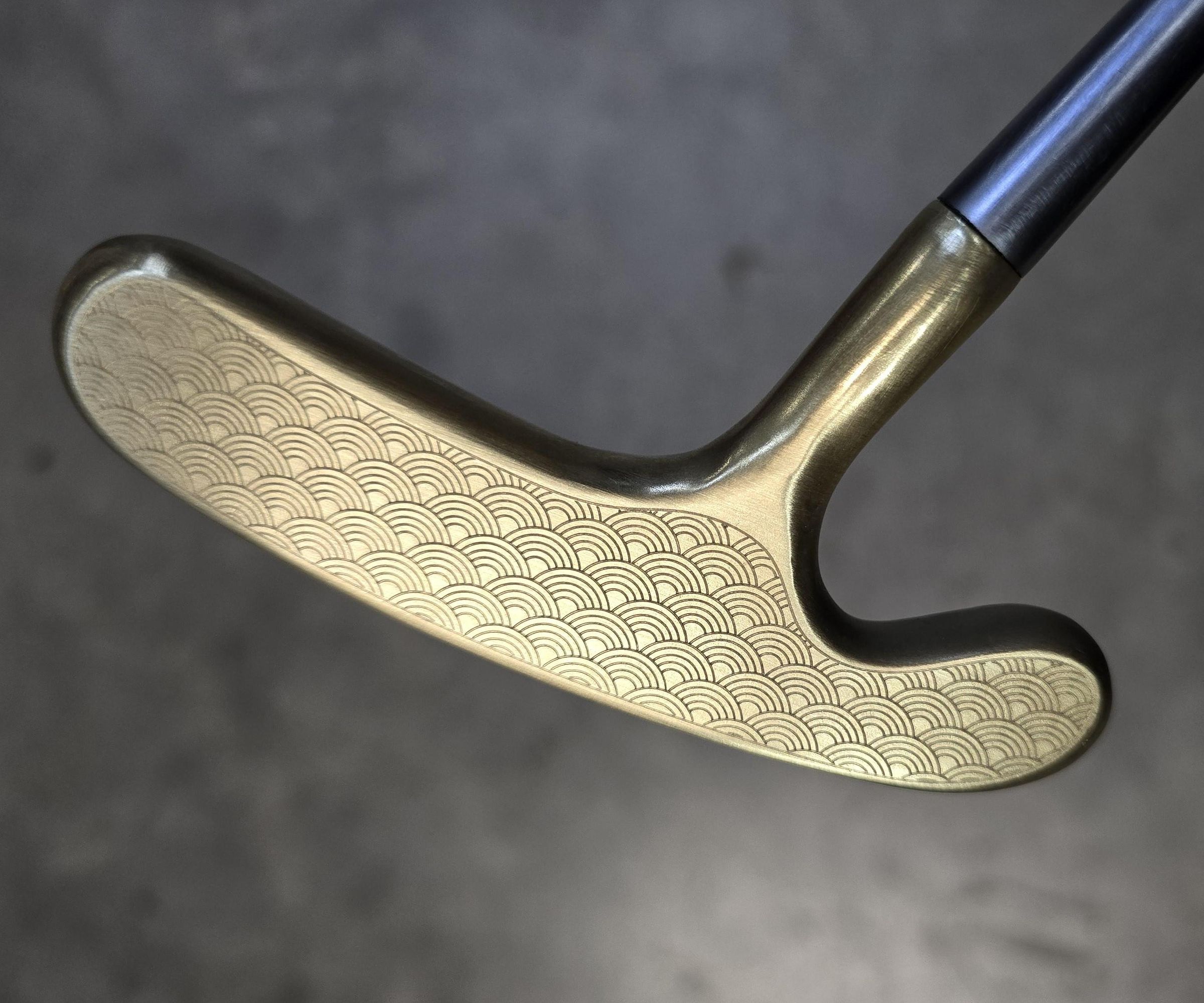 Putter Face With Zen Pattern