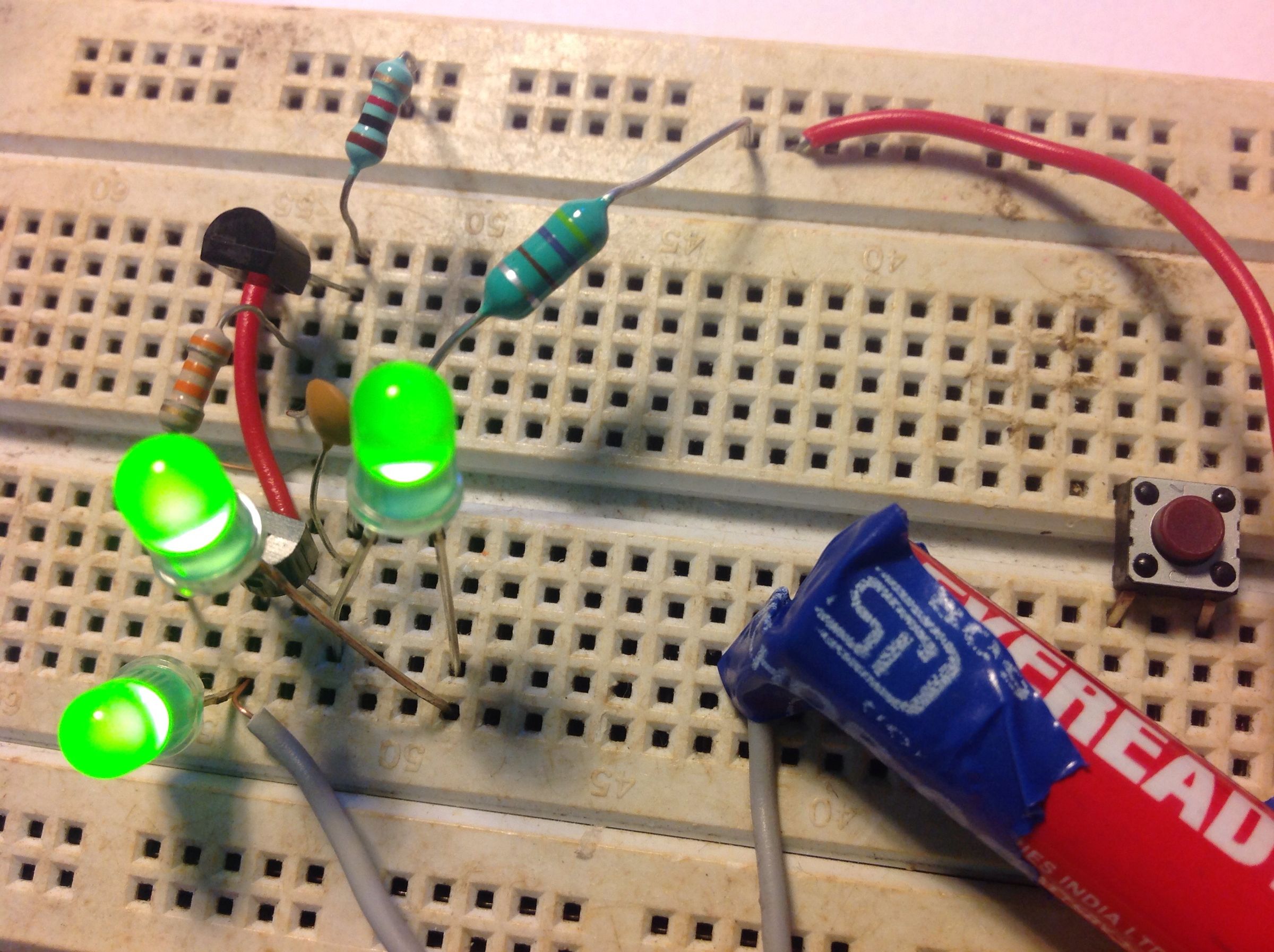 Super Simple Inductor Joule Thief! 5 Steps (with Pictures