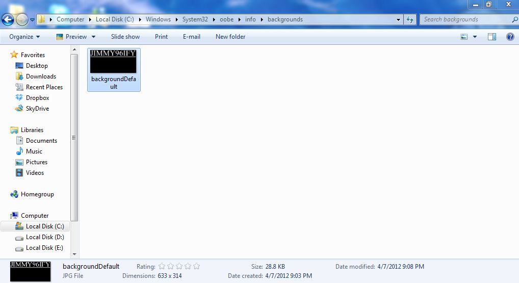 Windows 7 Default Logon Wallpaper Windows 7: Change Default Language