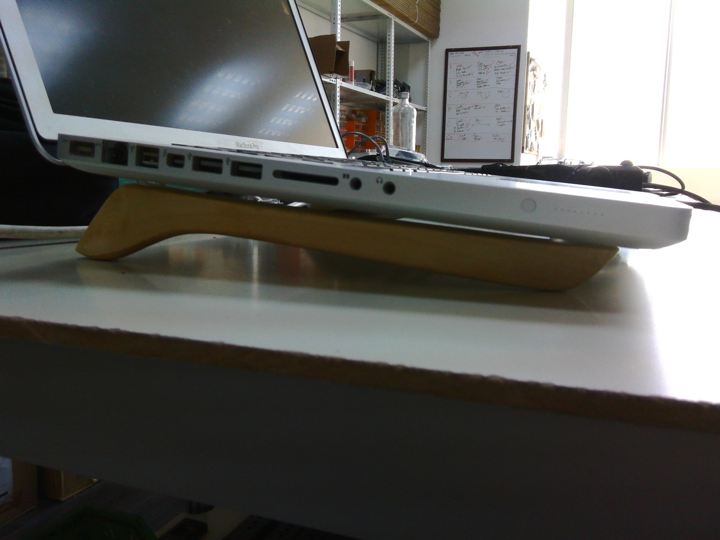Laptop Stand from hanger