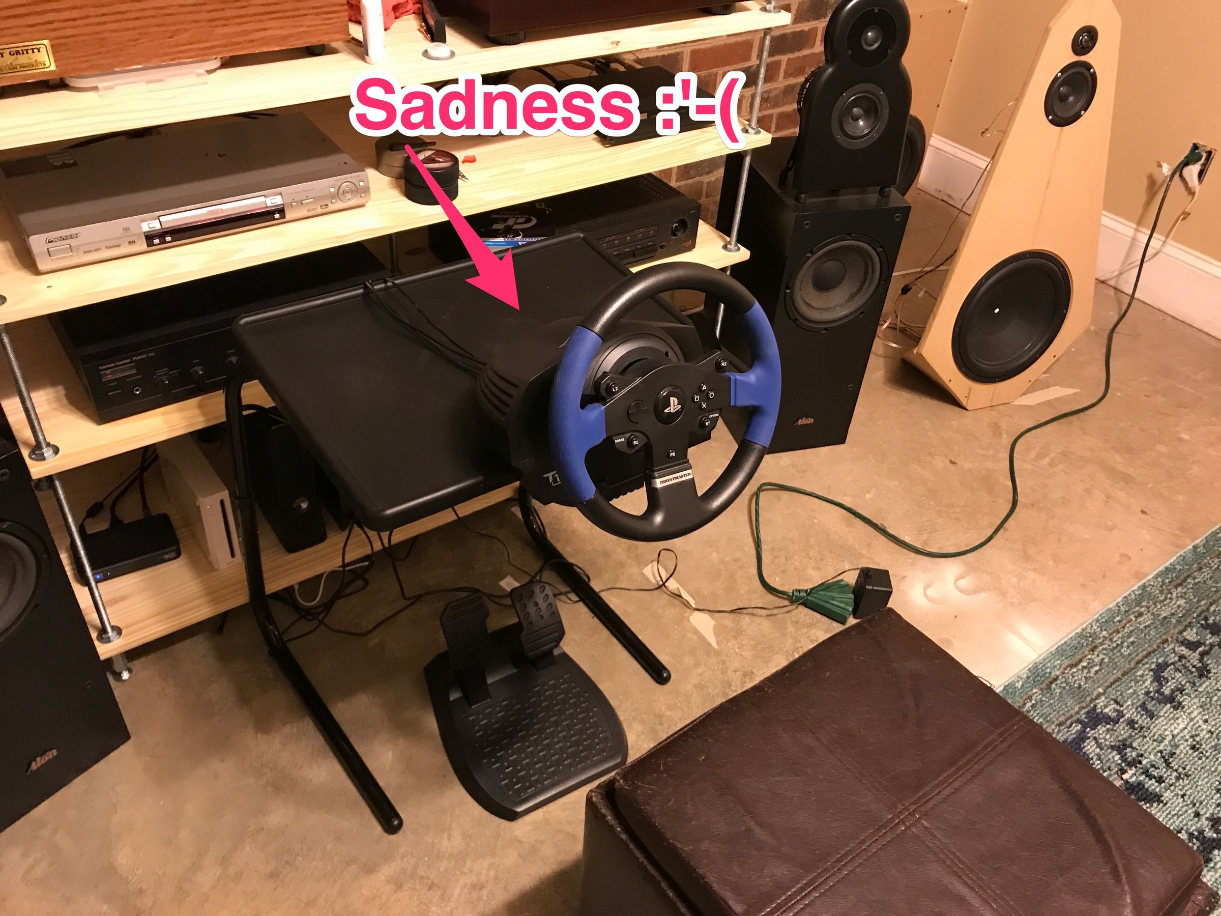 Budget Driving Wheel Stand for Racing Simulators 8 Steps (with Pictures) Instructables