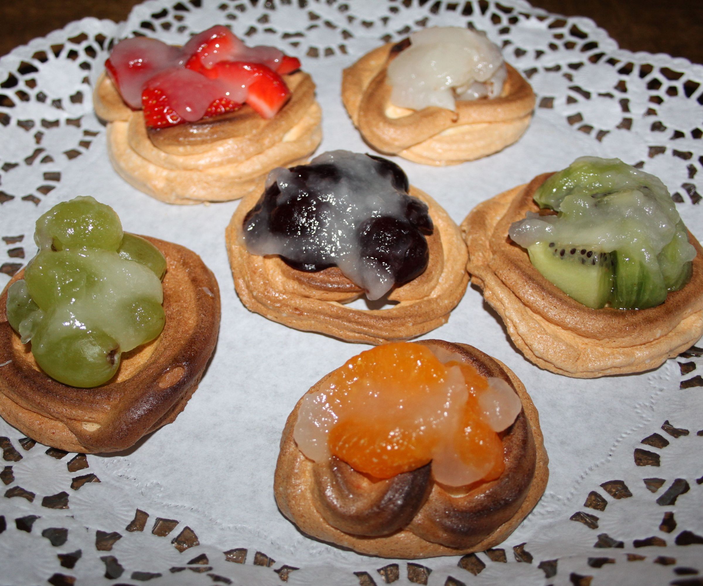 Meringue Fruit Tartlets