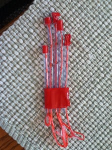 Animatronic Hand Out of Drinking Straws