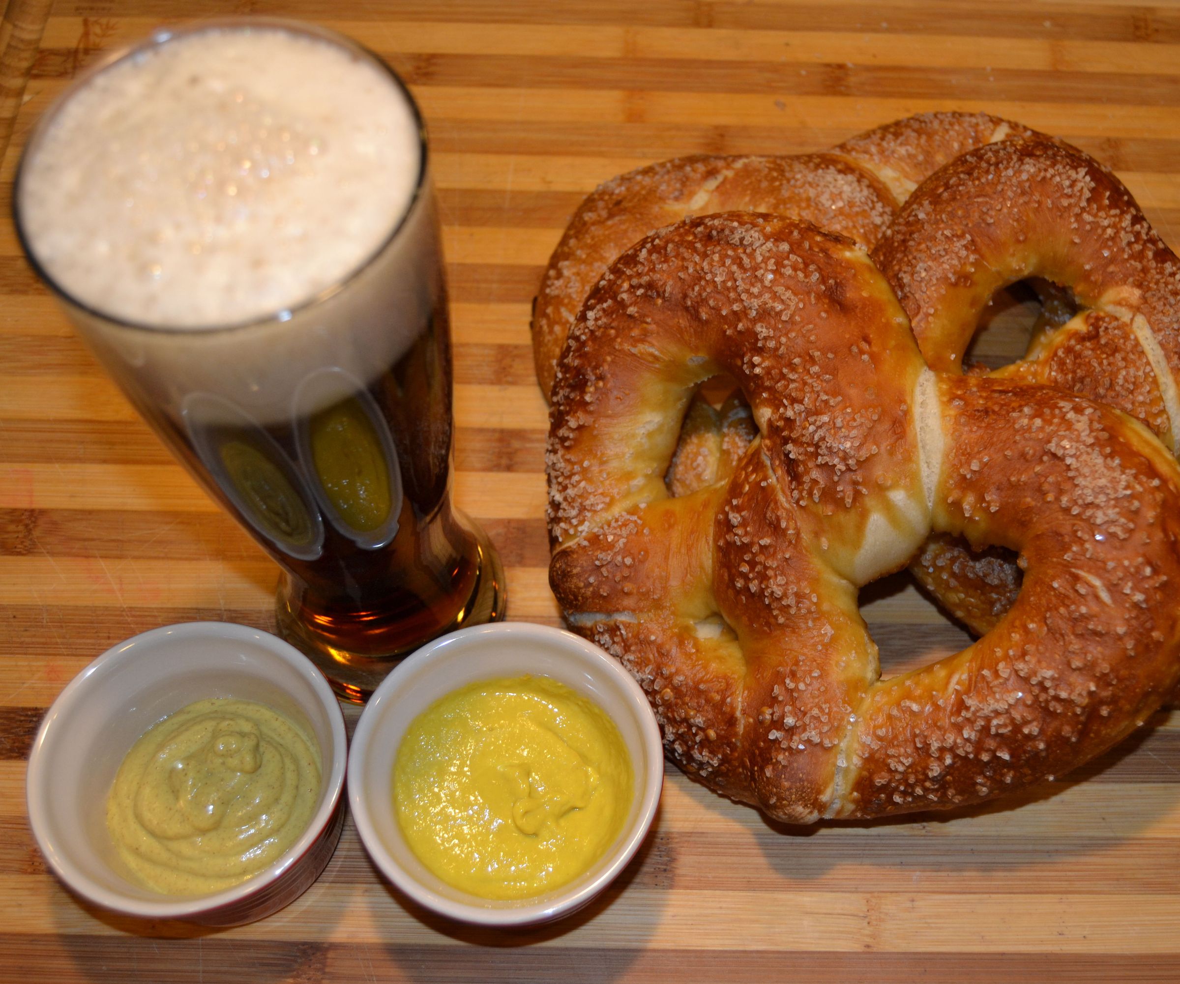Authentic Bavarian Pretzels