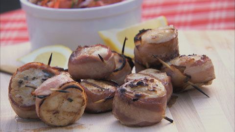 Bacon Wrapped Scallops 