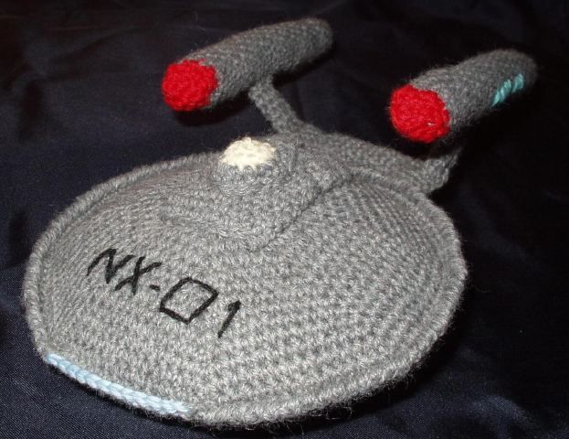 Enterprise NX-01 Amigurumi