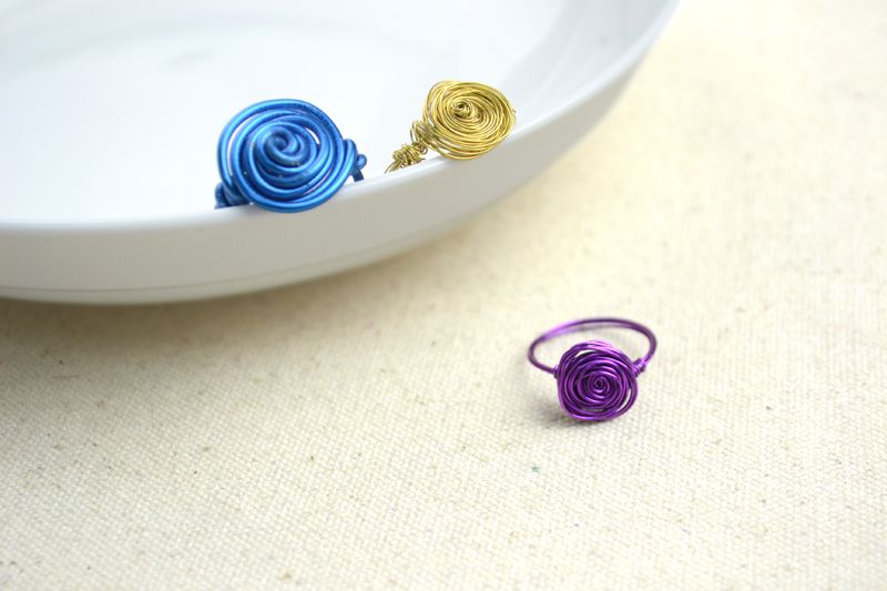 Unique Jewelry for Mom-diy Dainty Rings Out of Gauges of Wires