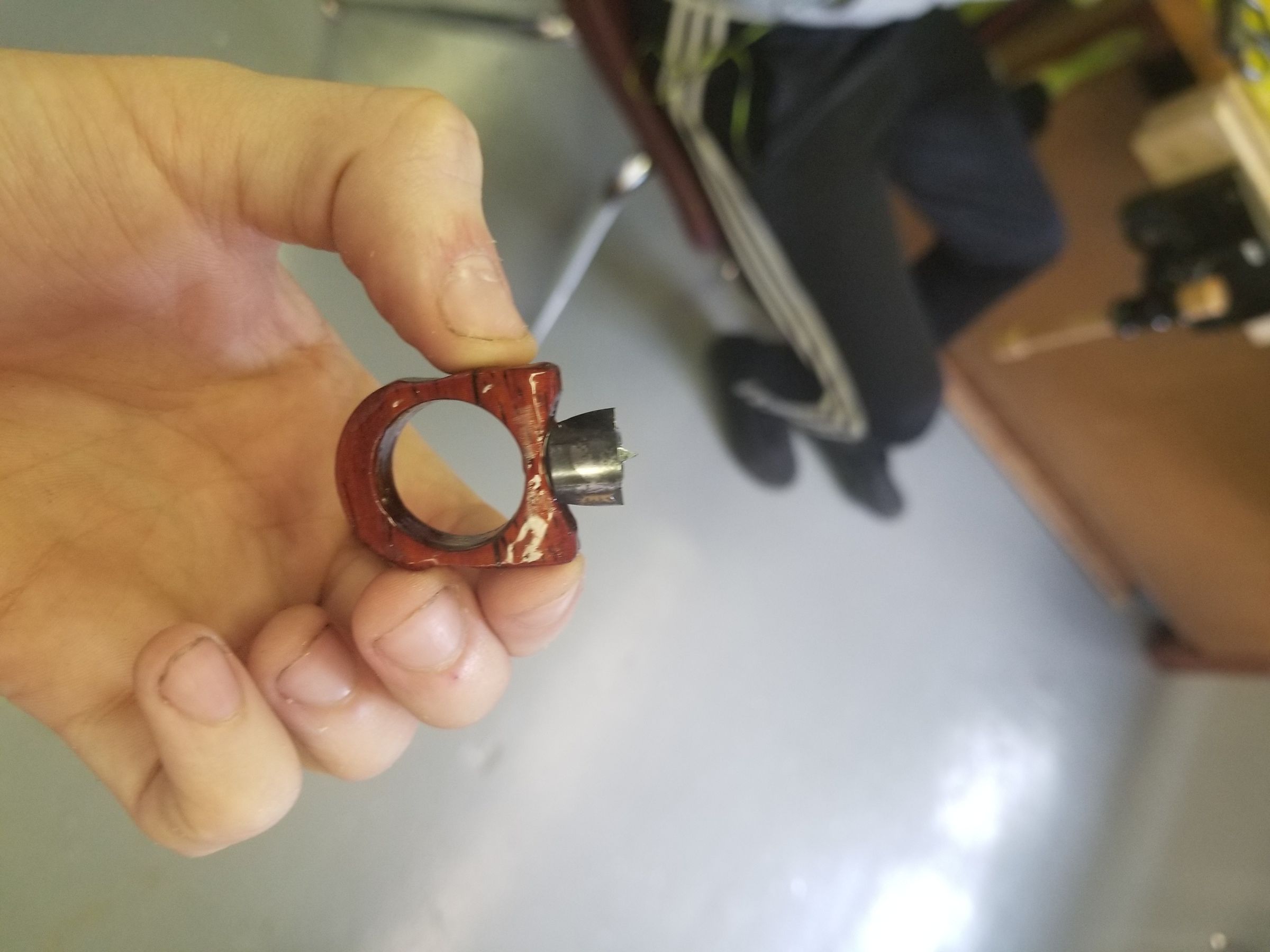 Wooden Drill Bit Ring 12 Steps Instructables