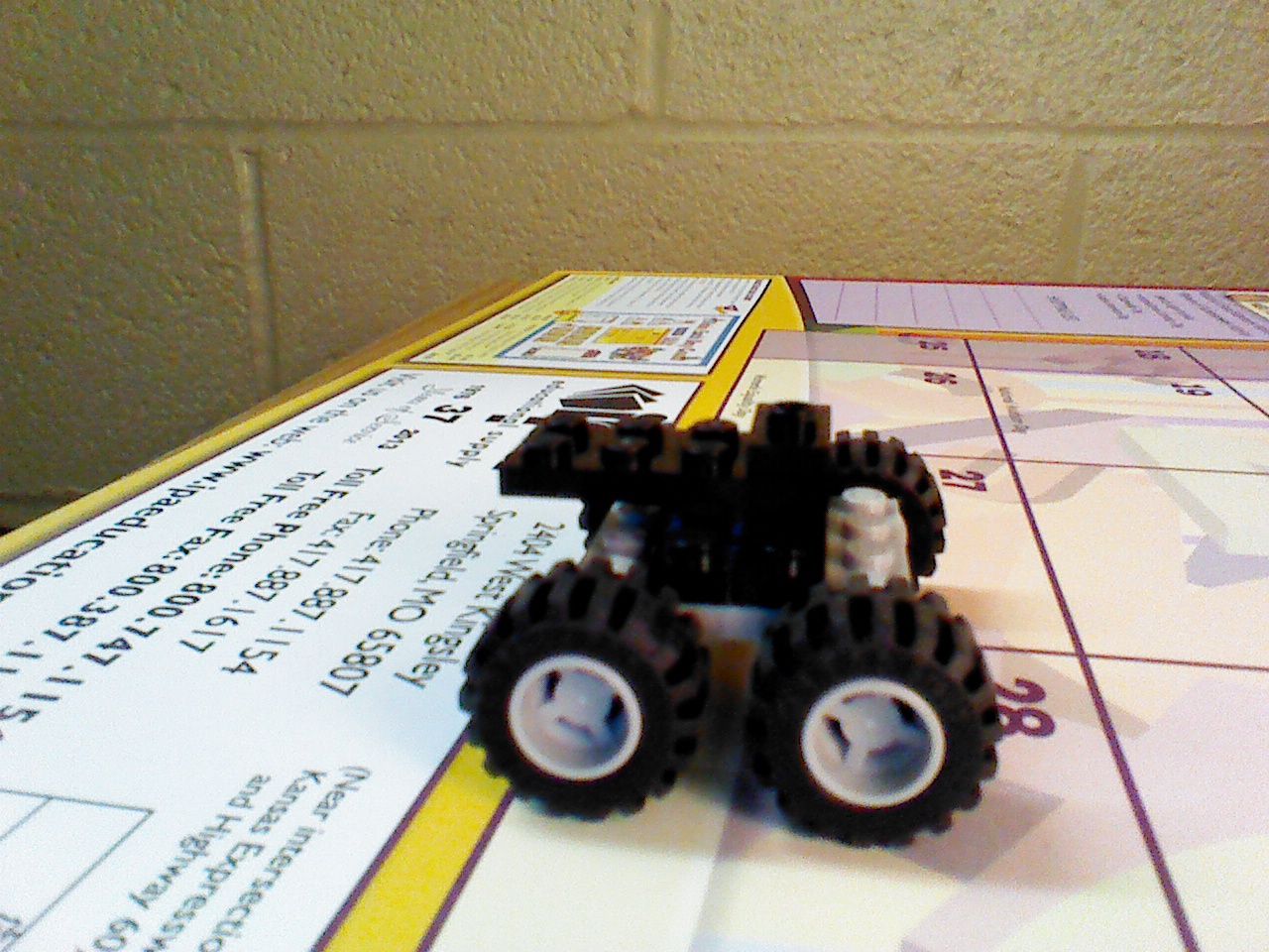 Backflip Toy Out Of Legos