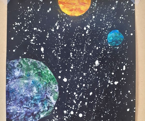 How to Make a Space Painting