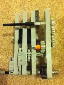 100% Lego Clock