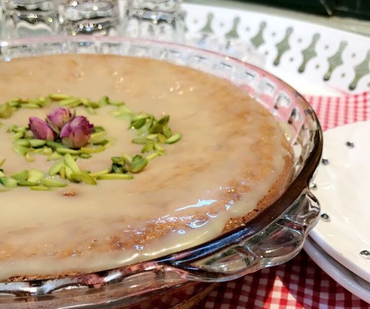 No Egg Basousa Recipe