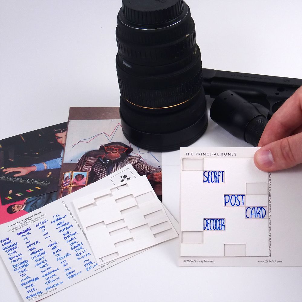 Secret Postcard Decoder