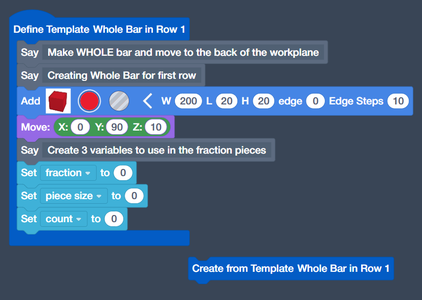 Create a Bar and Divide It Up Into Fractions