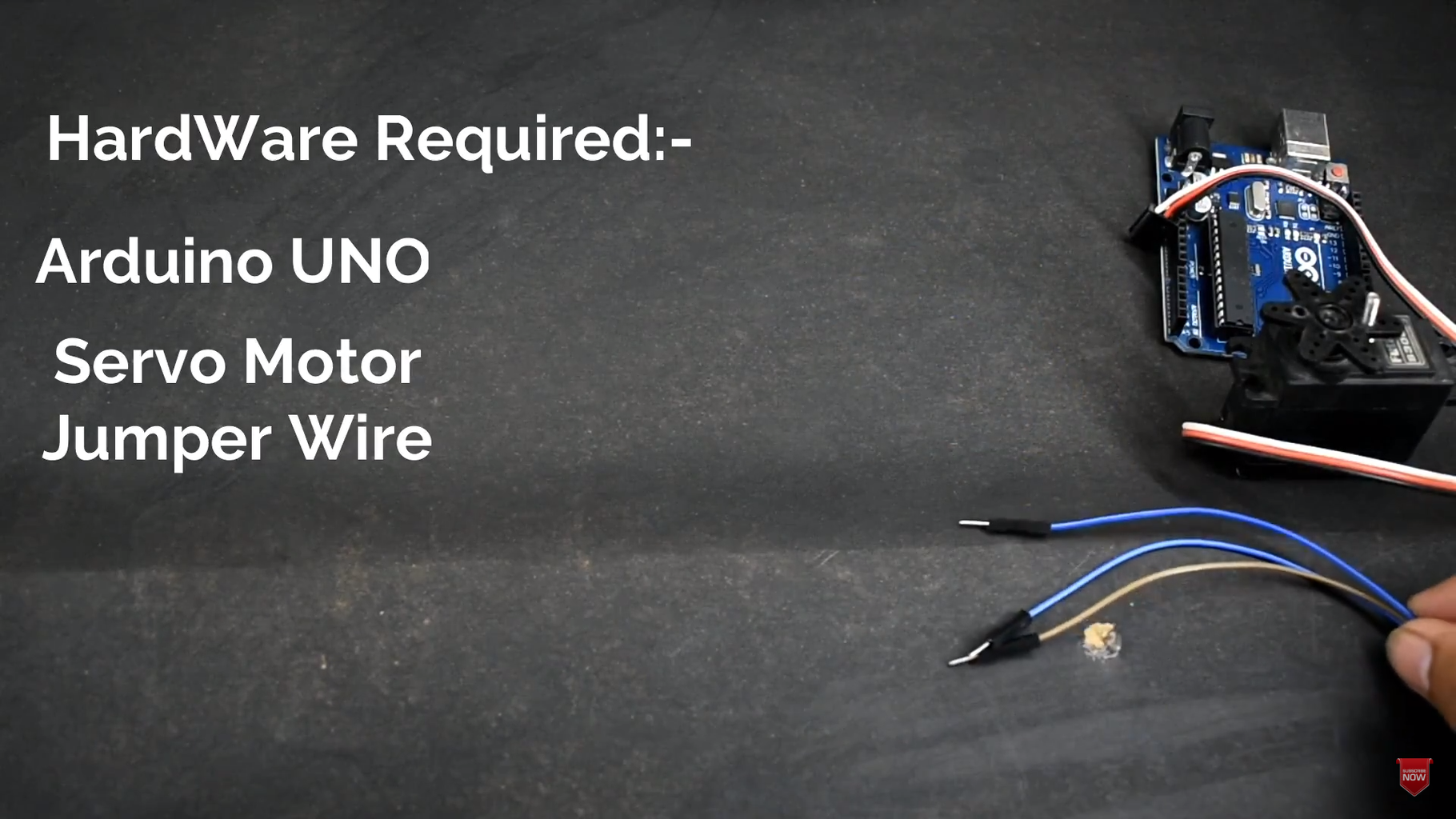 Arduino Tutorial - Servo Motor Control With Arduino : 5 Steps ...