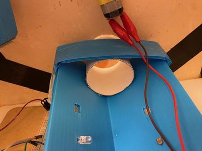Put Photoresistor and LED on the Track