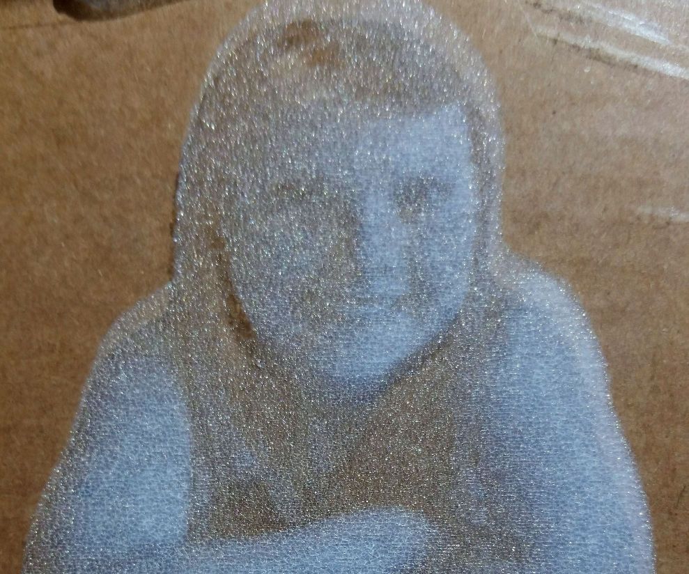 True 8bit Photo Engraving on Chinese Laser Cutter - Maybe a Worlds First?