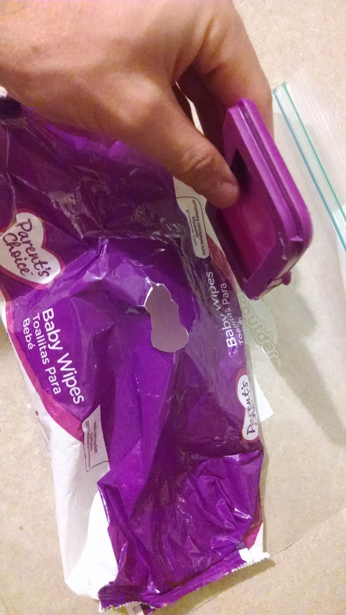 Reusable Baby Wipe Holder 6 Steps Instructables