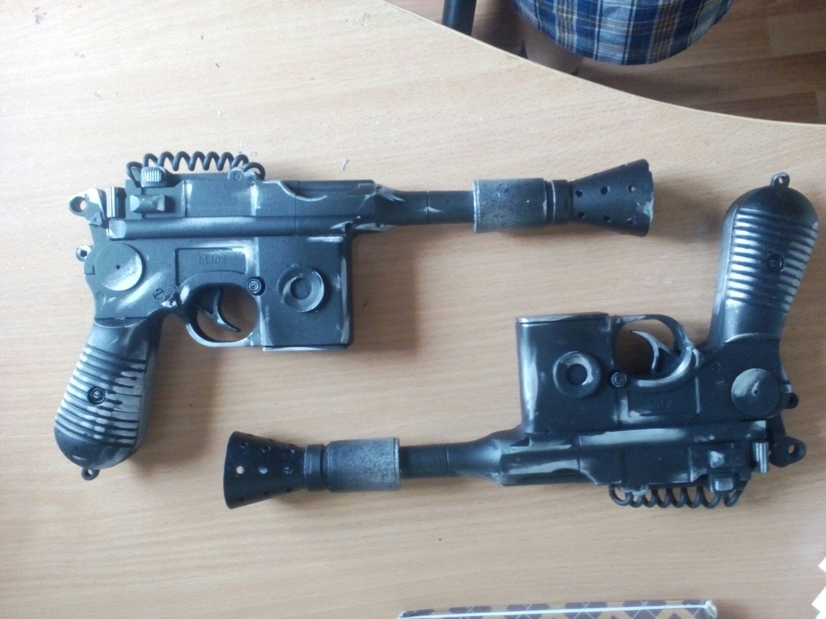 Merr Sonn (a Little Bit Custom) Blasters From SW