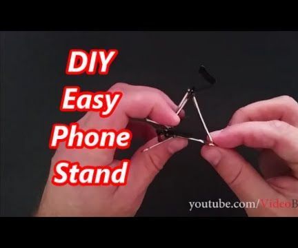 DIY Easy Phone Stand 