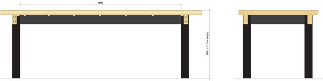 How to Make a Ten-seater Dining Table