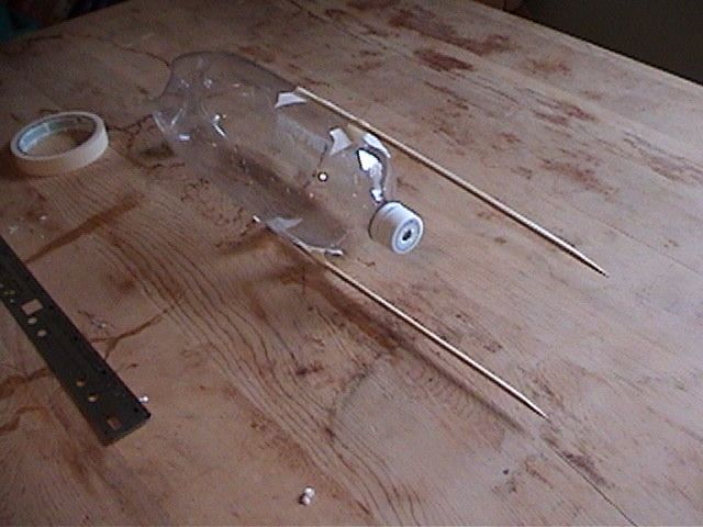Launch It! Contest Entry: the Alcohol Fueled Soda Bottle Rocket