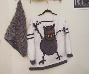 SkiFree Yeti Knit Sweater
