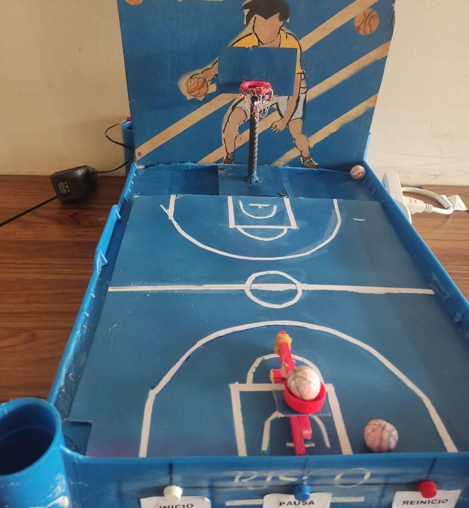 Mini Básquetbol- Aprendiendo a Usar Arduino!!