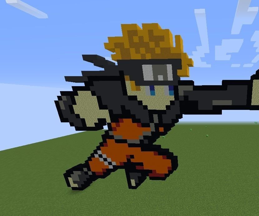 PIXEL ART DE NARUTO