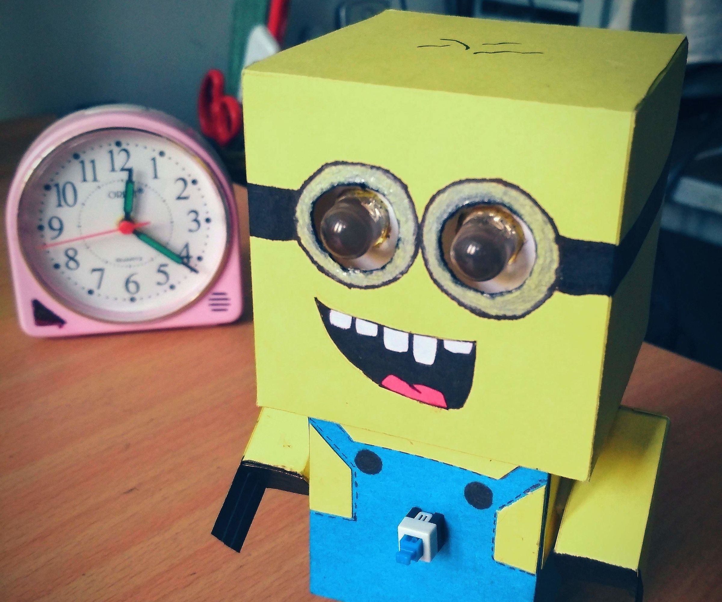 Minion Cubecraft Toy  (A Flashlight Toy)