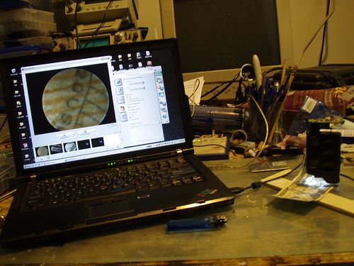 30 minute USB microscope