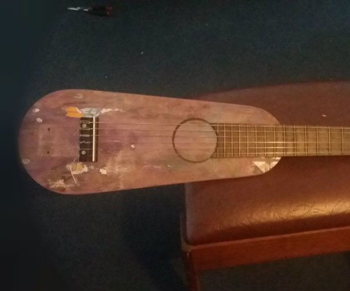 Silent Travel Guitar for $1.