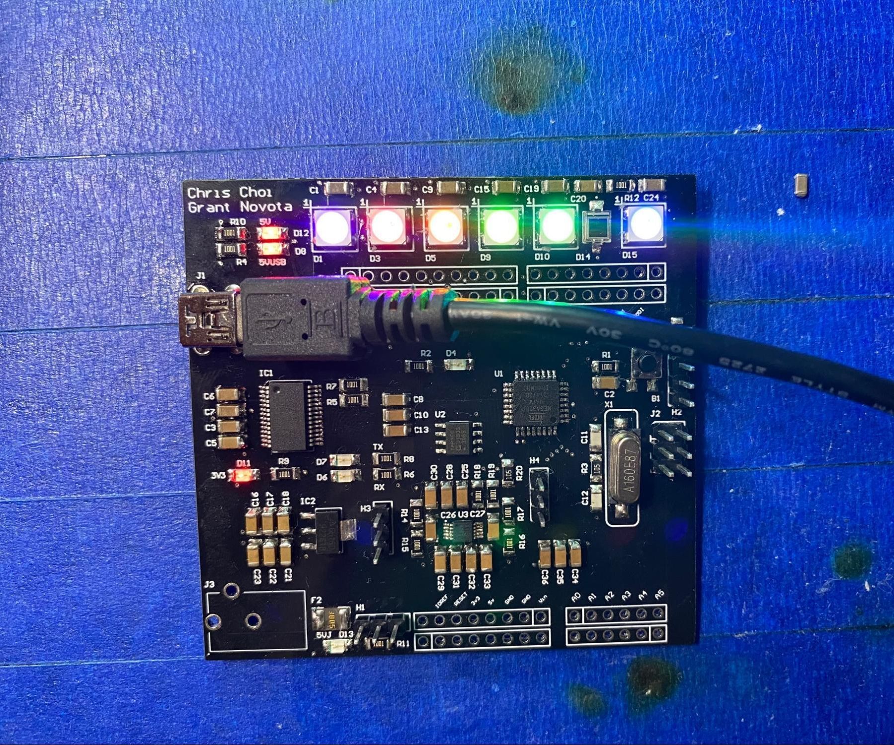Golden Arduino Board