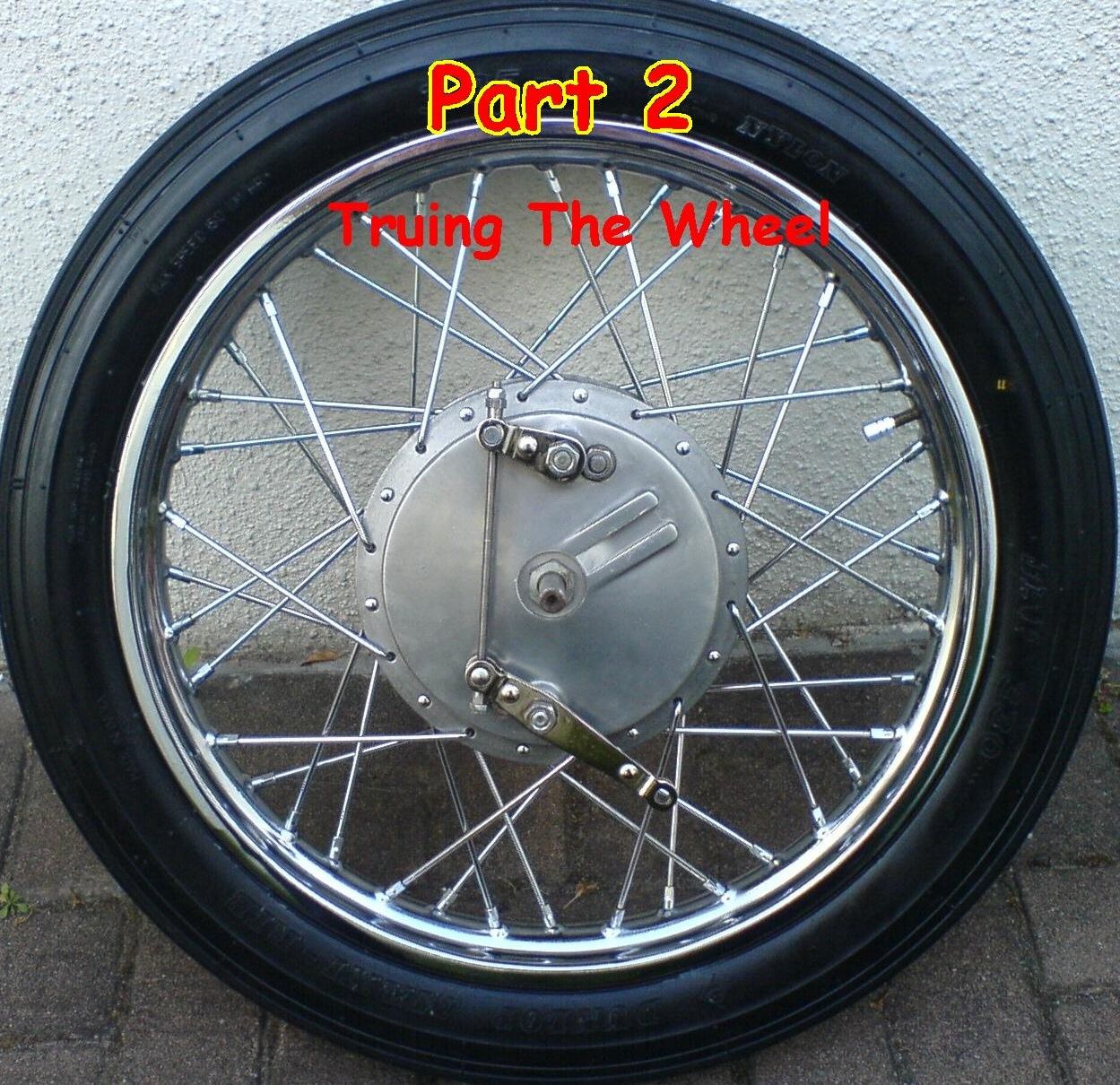 Rebuilding a Spoked Wheel for the Royal Enfield Bullet:Part 2