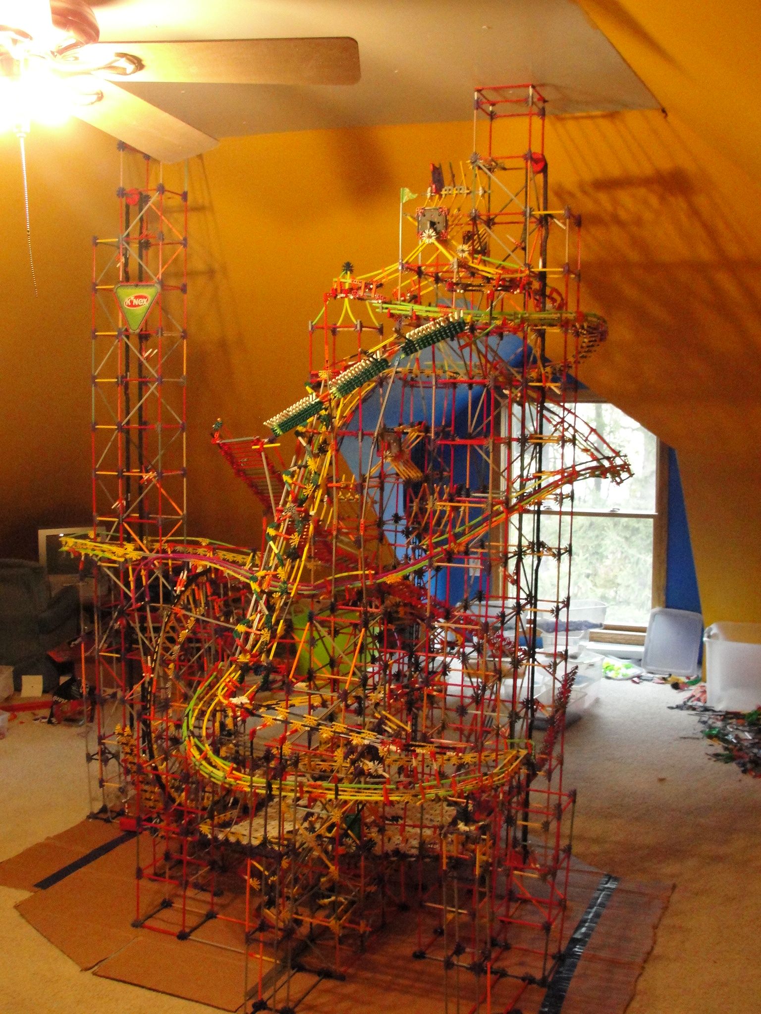 Unfinished Knex Ball Machine