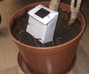 Flower Manager With Arduino, 5110 and 3 Sensors