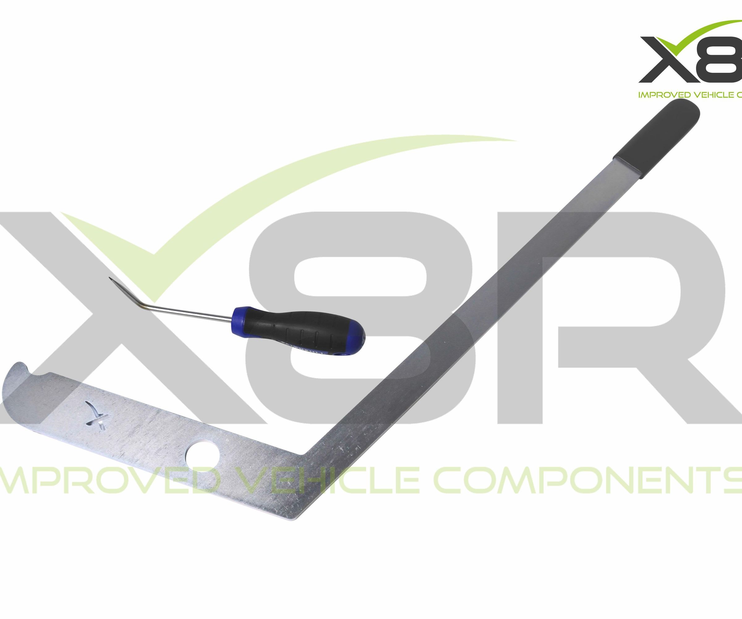 BMW Mini Cooper S R52 R53 W11 Auxiliary Serpentine Drive Belt Changing Lever Lock Tensioner Tool Kit Instructions Guide