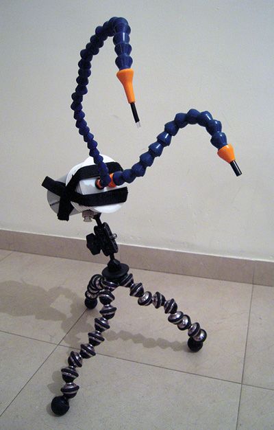 Fiber Snoot for Underwater Photography