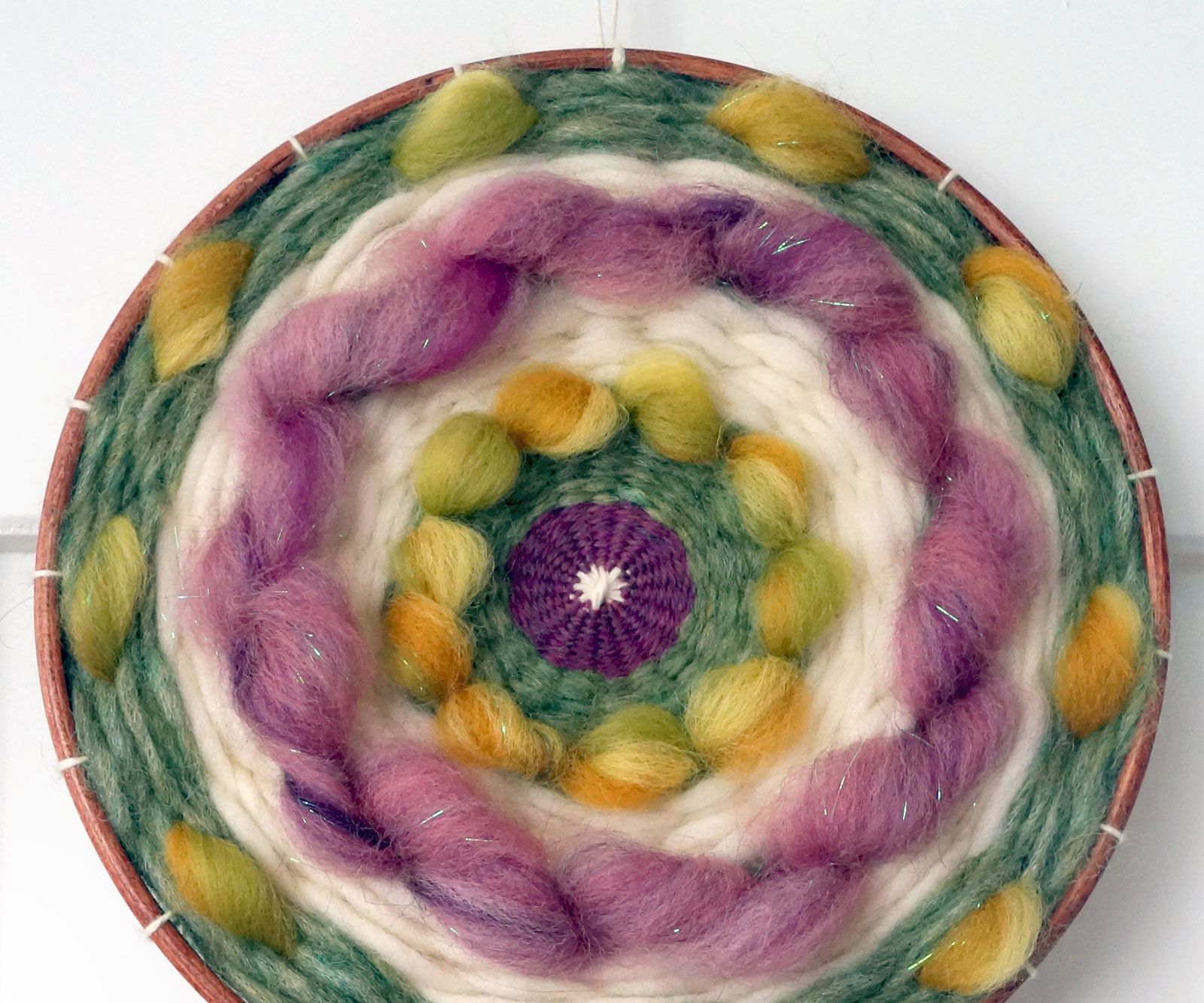 Woven Hoop Art