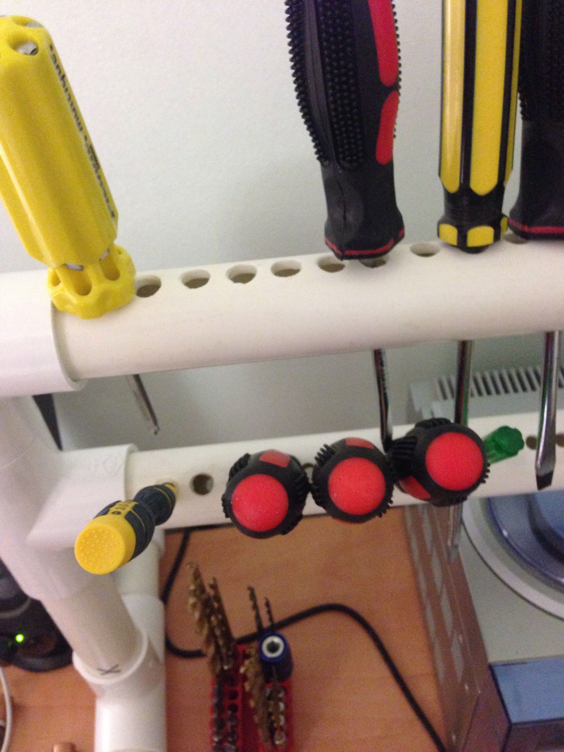 PVC Screwdrivers Holder 4 Steps (with Pictures) Instructables