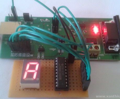 Interfacing 7 Segment LED Display With FT232