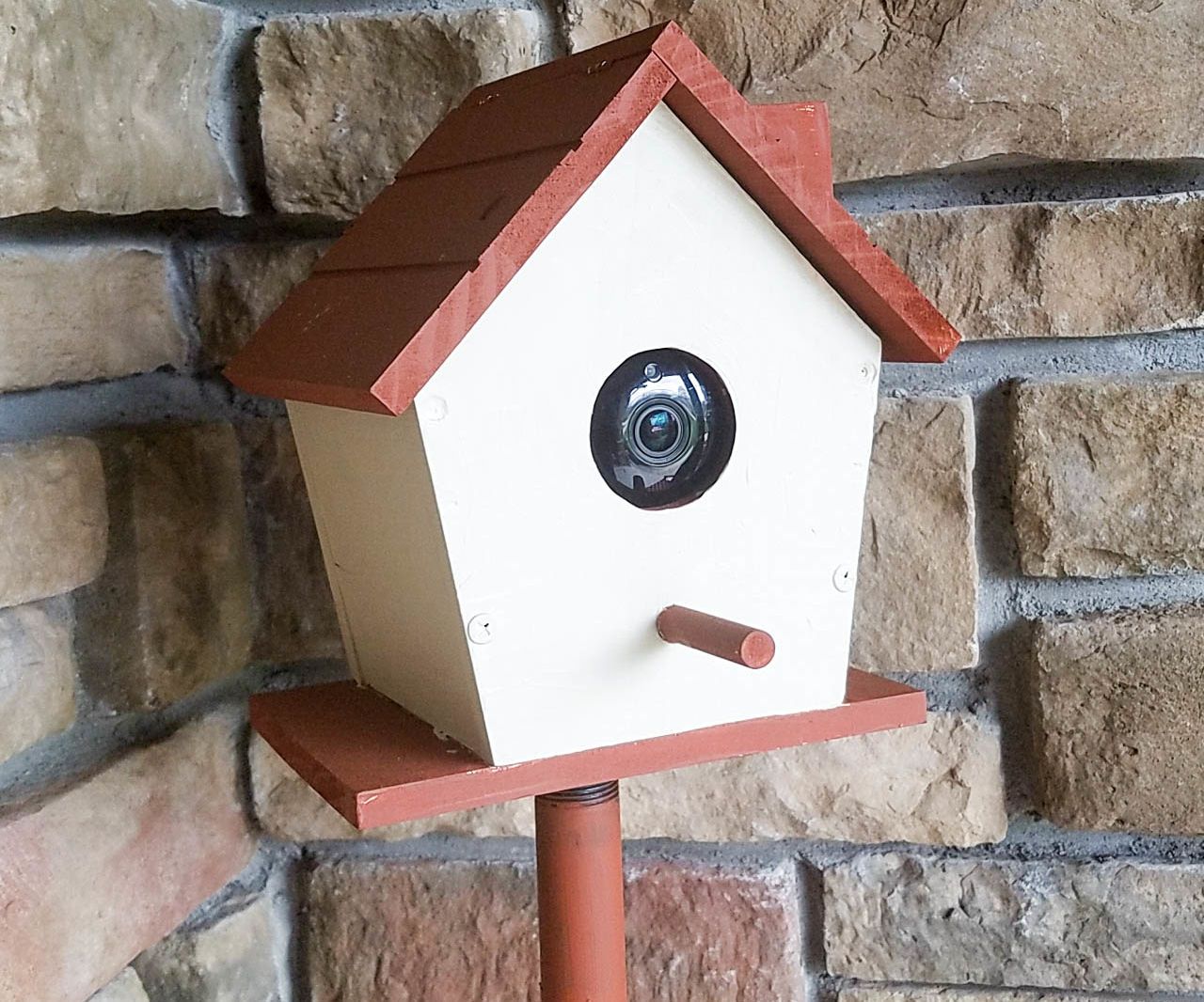 DIY Samsung SmartCam HD Birdhouse Enclosure