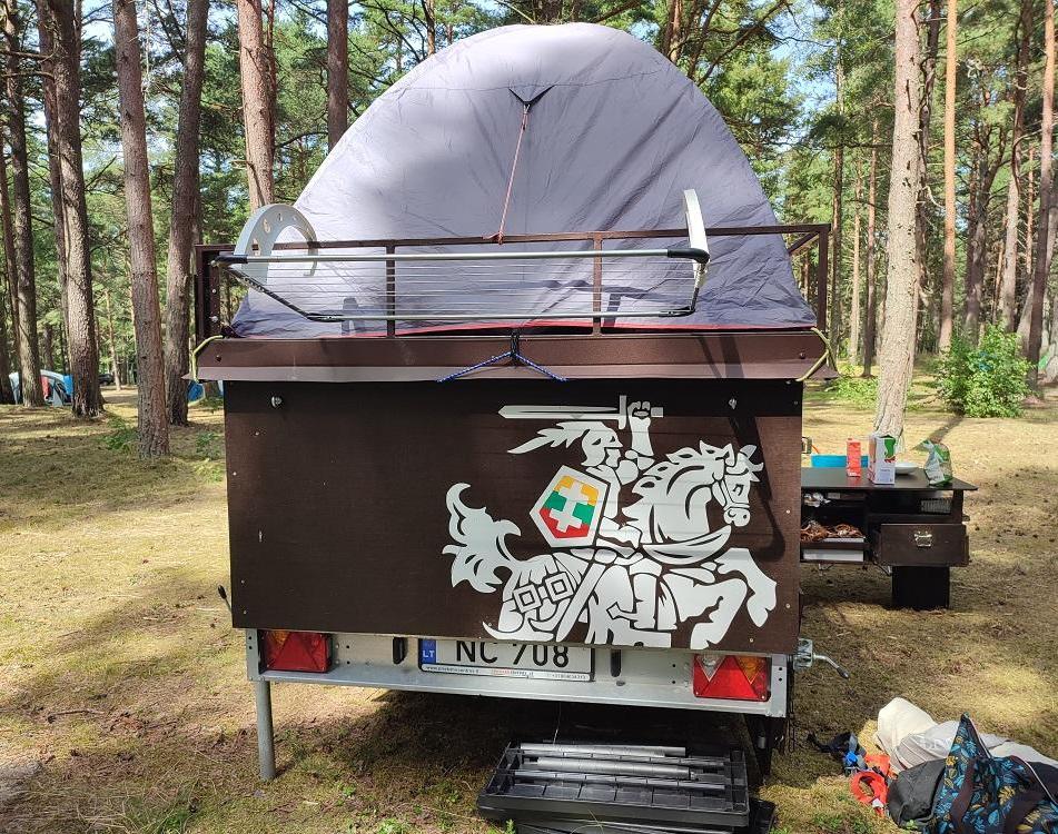 Basecamp Adventure Trailer - Re-make of My Award-winning Project "Teardrop Camper"