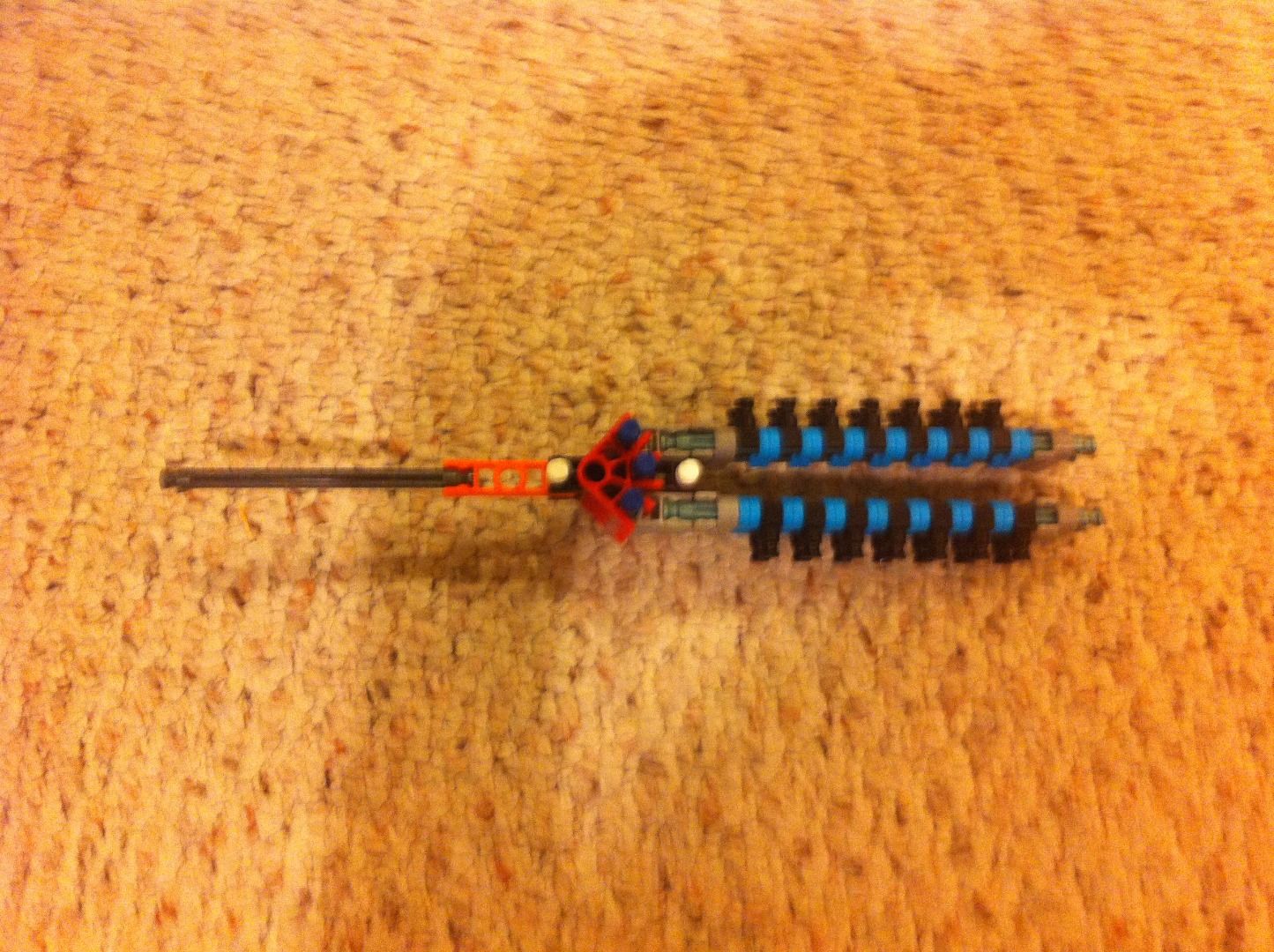 Knex Tricking Butterfly Knife 3 Steps Instructables